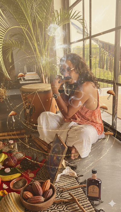 Medicina Natural Aushadi no es solo una tienda, es un portal hacia el bienestar integral. Nuestra página es un espacio donde la pureza de la naturaleza y la sabiduría ancestral se unen para nutrir tu cuerpo, mente y espíritu. En nuestro catálogo, encontrarás una cuidadosa selección de productos 100% naturales, orgánicos y completamente libres de agentes químicos y conservantes. Cada artículo ha sido creado para ayudarte a sanar y a encontrar el equilibrio de forma auténtica y respetuosa con el medio ambiente. Además de nuestros productos, te invitamos a explorar el profundo mundo de las ceremonias ancestrales. Guiamos experiencias que honran tradiciones milenarias, ofreciendo un camino para conectar contigo mismo, con la comunidad y con la esencia de la tierra. Descubre en Medicina Natural Aushadi una filosofía de vida que fusiona el poder de lo natural con la riqueza de lo espiritual.